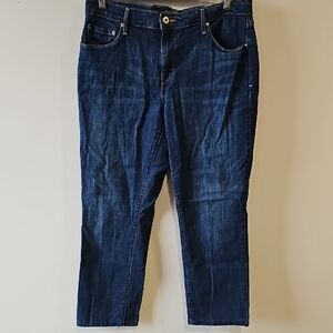 Levi's 505 Women's Dark Blue 34x38 Straight Leg Jeans